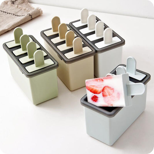 Homemade Ice Cream Popsicle Popsicle Ice Cream Sorbet Ice Cream Ice Cube Mold Homemade Ice Tray Ice Box