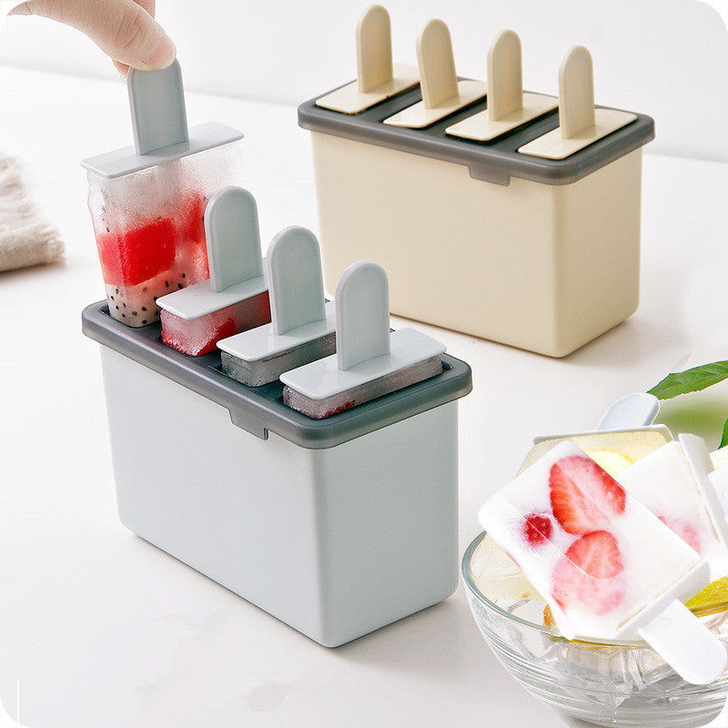 Homemade Ice Cream Popsicle Popsicle Ice Cream Sorbet Ice Cream Ice Cube Mold Homemade Ice Tray Ice Box