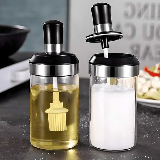 Oil & Vinegar Set Glass��(2 Piece)